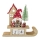 Decoración de Navidad trineo de madera