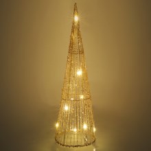 Decoración LED de Navidad LED/2xAA 40 cm cono