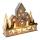 Decoración LED de Navidad LED/2xAA pueblo de madera