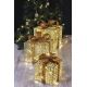 Decoración navideña con LEDs 72xLED/1,35W/230V dorado