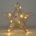 Decoración navideña LED 14xLED/2xAA estrella