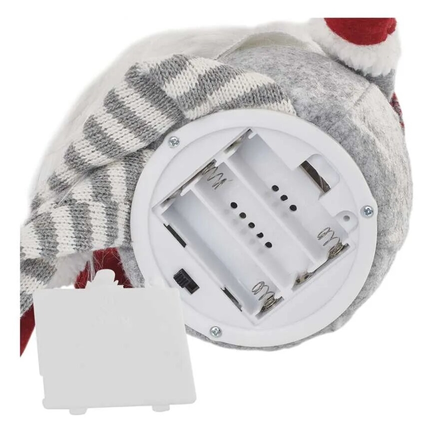 Decoración navideña LED 4xLED/3xAA elfo