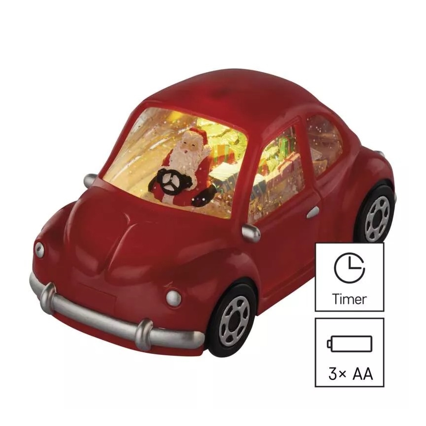 Decoración navideña LED LED/3xAA car