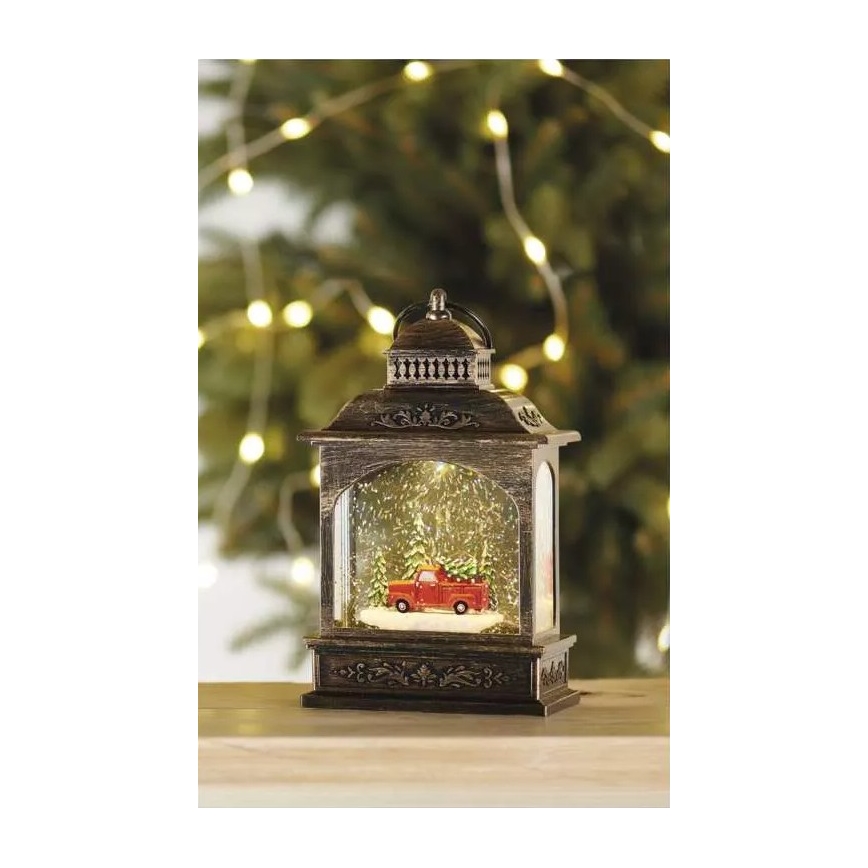 Decoración navideña LED LED/3xAA linterna