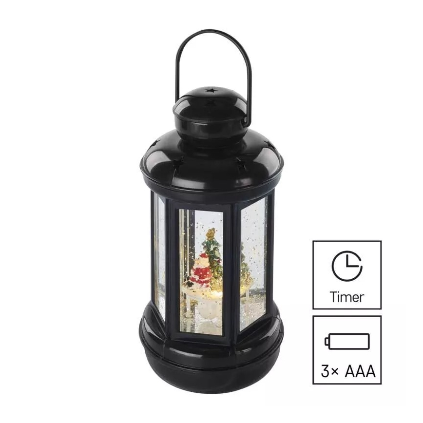 Decoración navideña LED LED/3xAAA linterna