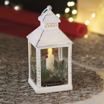 Decoración navideña LED LED/3xAAA linterna