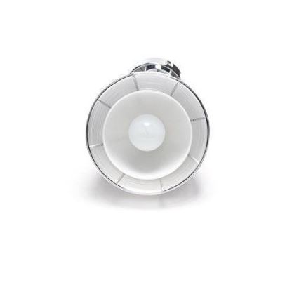 Deko-Light 342025 - Lámpara colgante FILO 1xE27/60W/230V diá. 19 cm plata