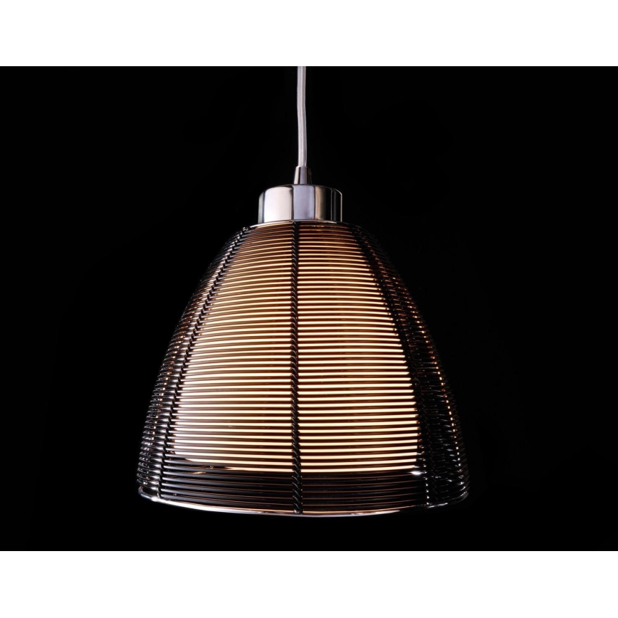 Deko-Light 342026 - Lámpara colgante FILO 1xE27/60W/230V diá. 19 cm negro
