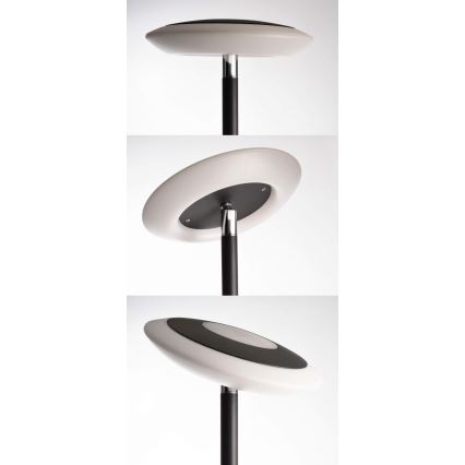 Deko-Light 343028 - Lámpara de pie LED regulable BERMUDA LED/18W/230V 3000K negro
