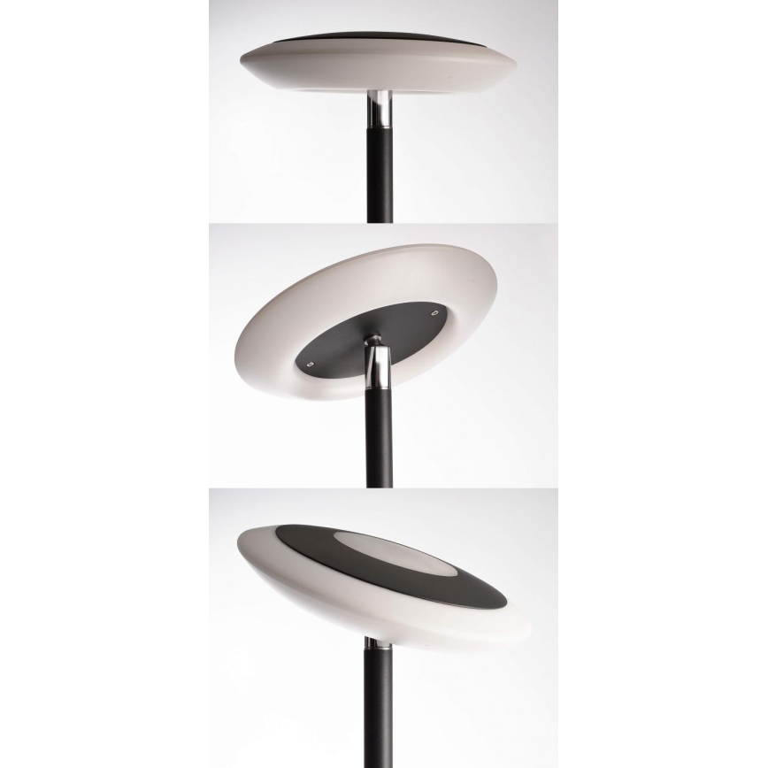 Deko-Light 343028 - Lámpara de pie LED regulable BERMUDA LED/18W/230V 3000K negro