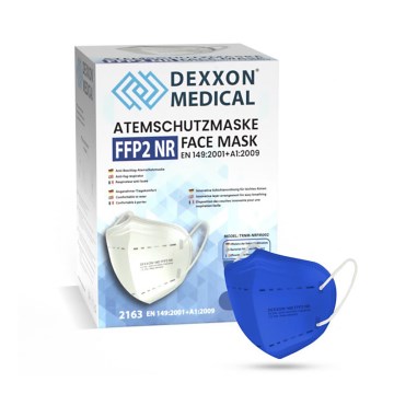 DEXXON MEDICAL Respirador FFP2 NR Deep blue 1pc