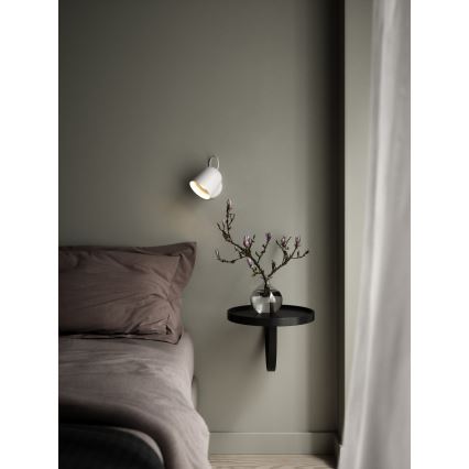 DFTP by Nordlux - Foco de pared con puerto USB ANGLE 1xGU10/25W/230V blanco