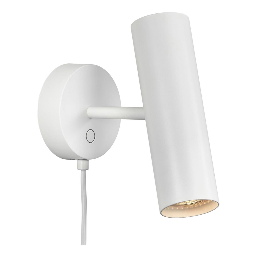 DFTP by Nordlux - Foco de pared MIB 1xGU10/8W/230V blanco