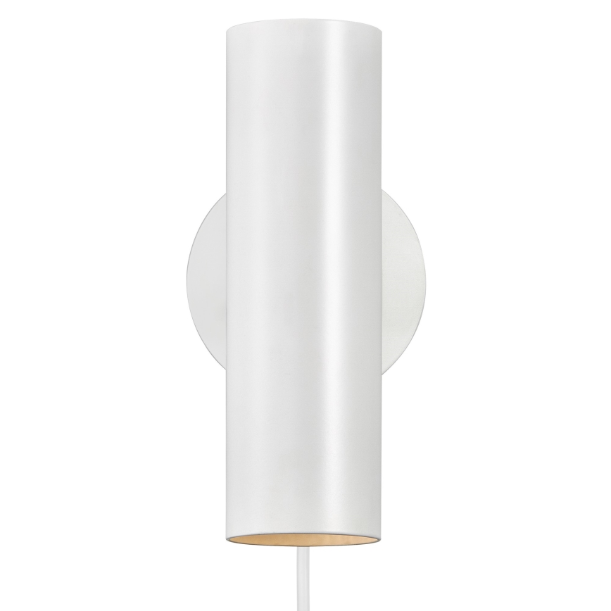 DFTP by Nordlux - Foco de pared MIB 1xGU10/8W/230V blanco