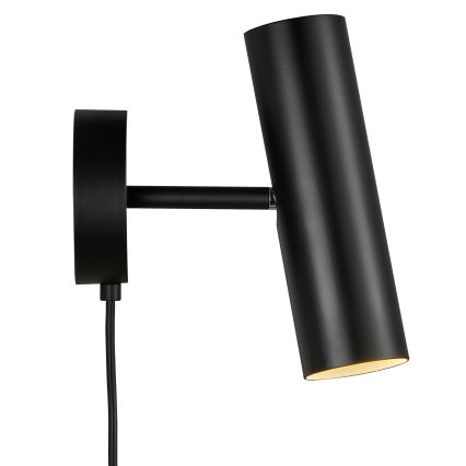 DFTP by Nordlux - Foco de pared MIB 1xGU10/8W/230V negro