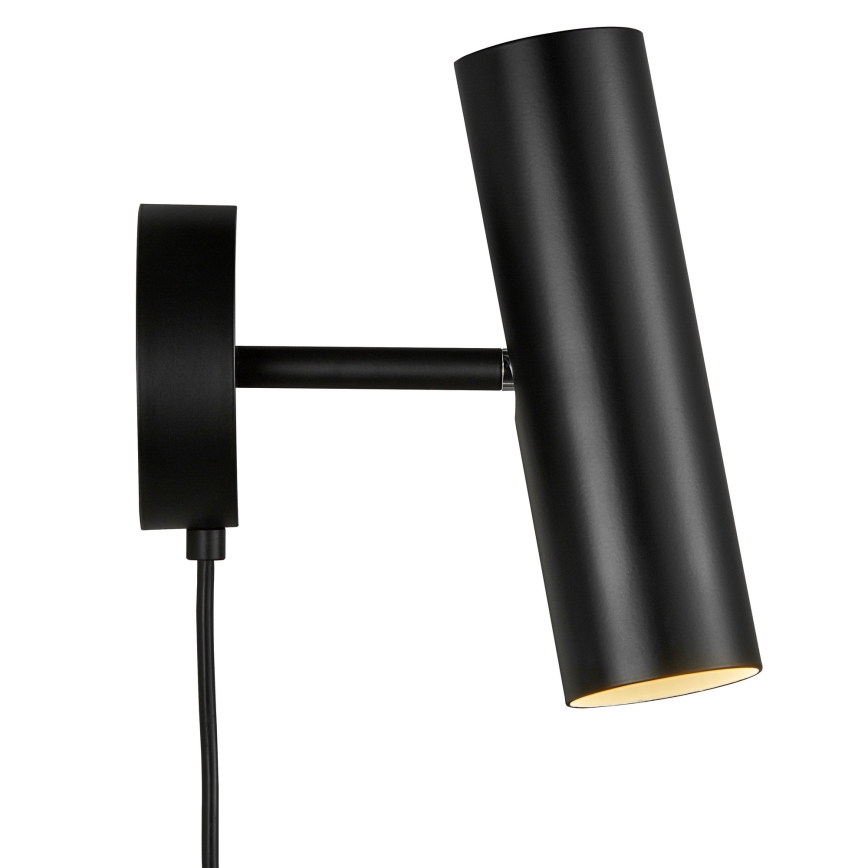 DFTP by Nordlux - Foco de pared MIB 1xGU10/8W/230V negro