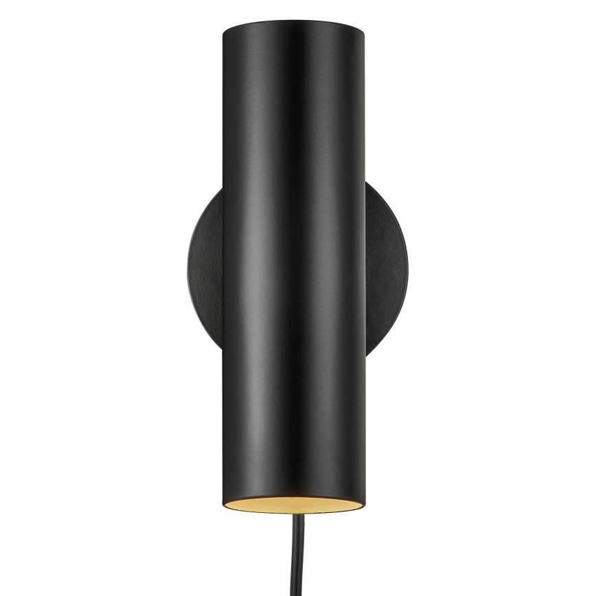 DFTP by Nordlux - Foco de pared MIB 1xGU10/8W/230V negro