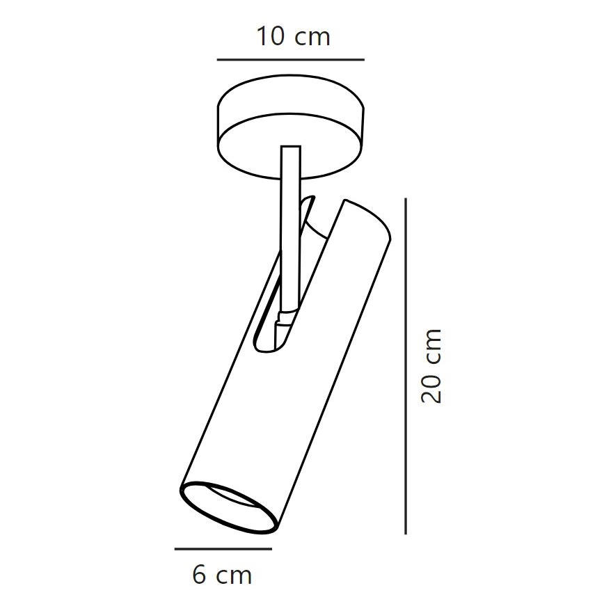 DFTP by Nordlux - Foco MIB 1xGU10/8W/230V blanco