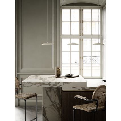 DFTP by Nordlux - Lámpara de araña LED regulable ARTIST LED/14W/230V diá. 25 cm beige