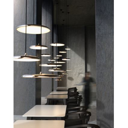 DFTP by Nordlux - Lámpara de araña LED regulable ARTIST LED/14W/230V diá. 25 cm cobre
