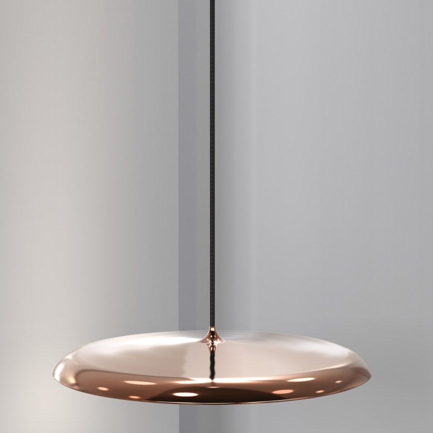 DFTP by Nordlux - Lámpara de araña LED regulable ARTIST LED/24W/230V diá. 40 cm cobre