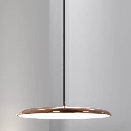DFTP by Nordlux - Lámpara de araña LED regulable ARTIST LED/24W/230V diá. 40 cm cobre