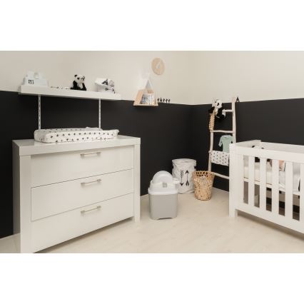 DiaperChamp - Papelera de pañales ONE gris