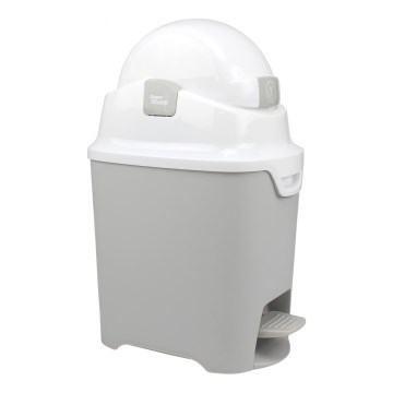 DiaperChamp - Papelera de pañales ONE HANDSFREE gris