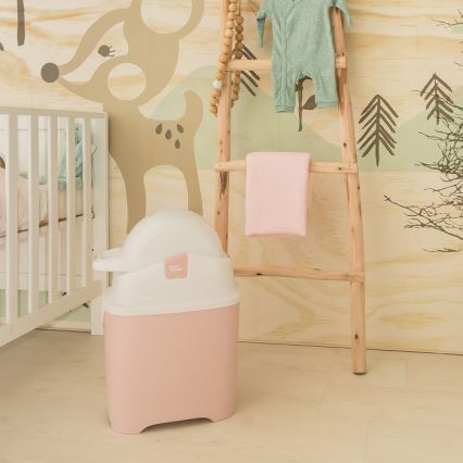 DiaperChamp - Papelera de pañales ONE rosa