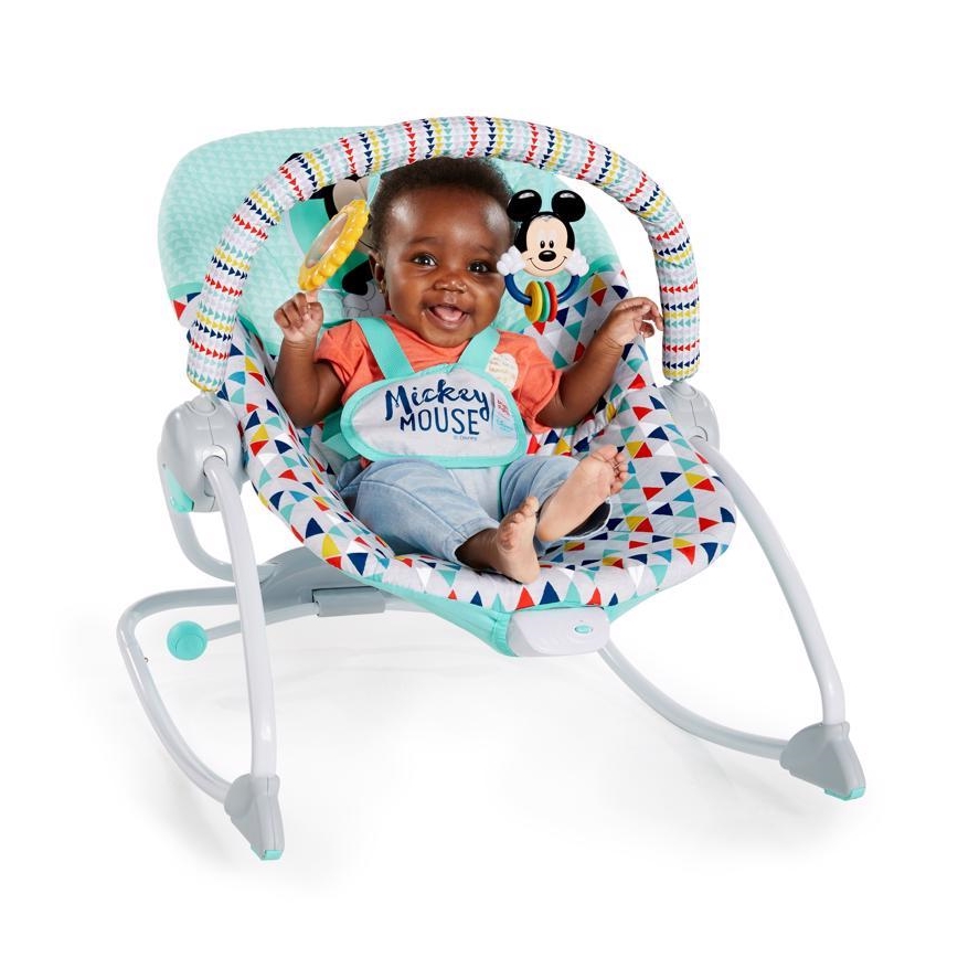 Disney Baby - Hamaca vibradora para bebés MICKEY MOUSE