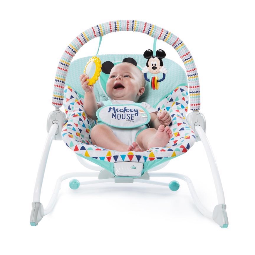 Disney Baby - Hamaca vibradora para bebés MICKEY MOUSE