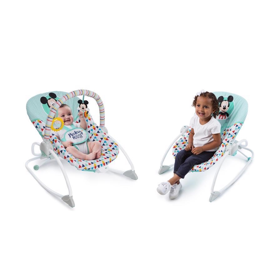 Disney Baby - Hamaca vibradora para bebés MICKEY MOUSE
