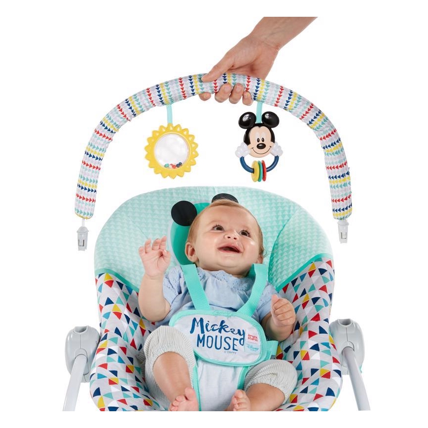 Disney Baby - Hamaca vibradora para bebés MICKEY MOUSE