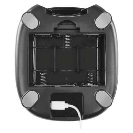 Dispensador automático de alimentos 4 l/5V/3xD negro Wi-Fi