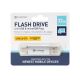 Dual Flash Disk USB + MicroUSB 32GB plateado