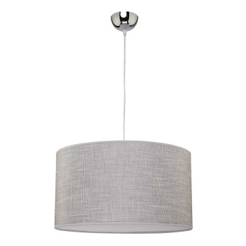 Duolla - Lámpara colgante ALTO 1xE27/40W/230V diá. 45 cm gris
