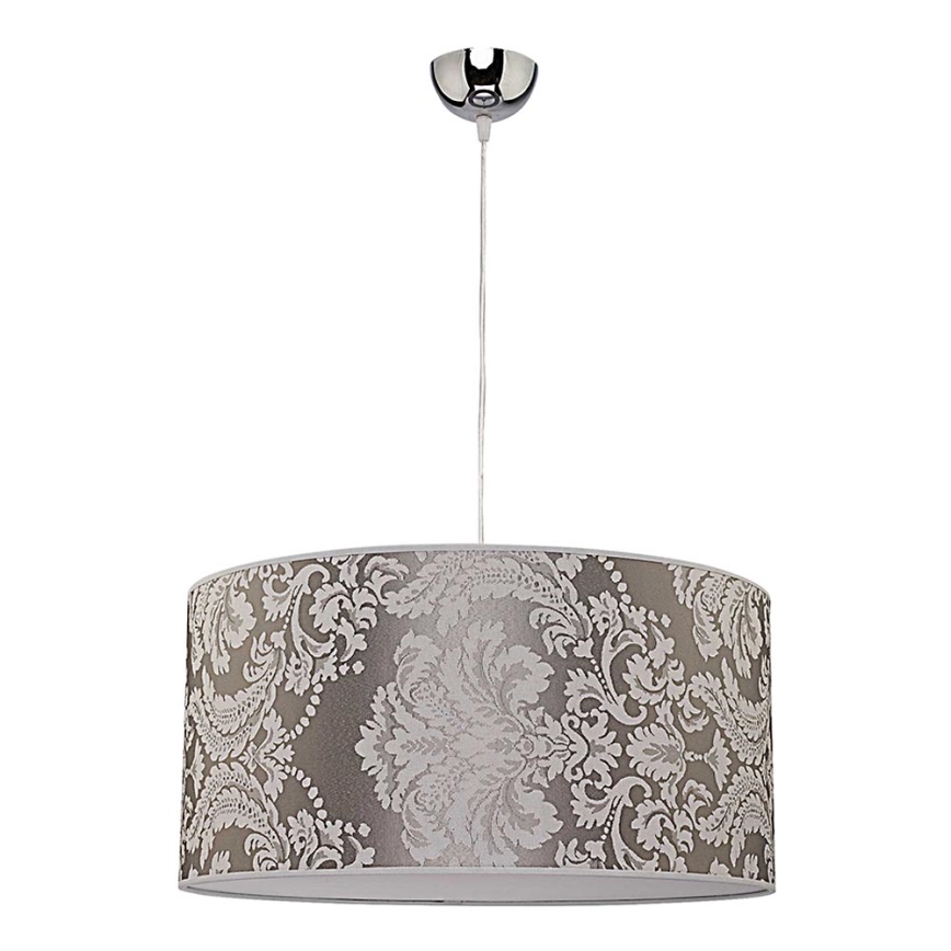 Duolla - Lámpara colgante ALTO 1xE27/40W/230V diá. 45 cm plata