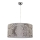 Duolla - Lámpara colgante ALTO 1xE27/40W/230V diá. 45 cm plata