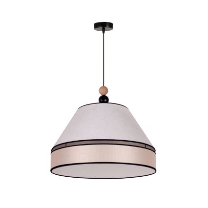 Duolla - Lámpara colgante AVIGNON 1xE27/15W/230V diá. 60 cm beige