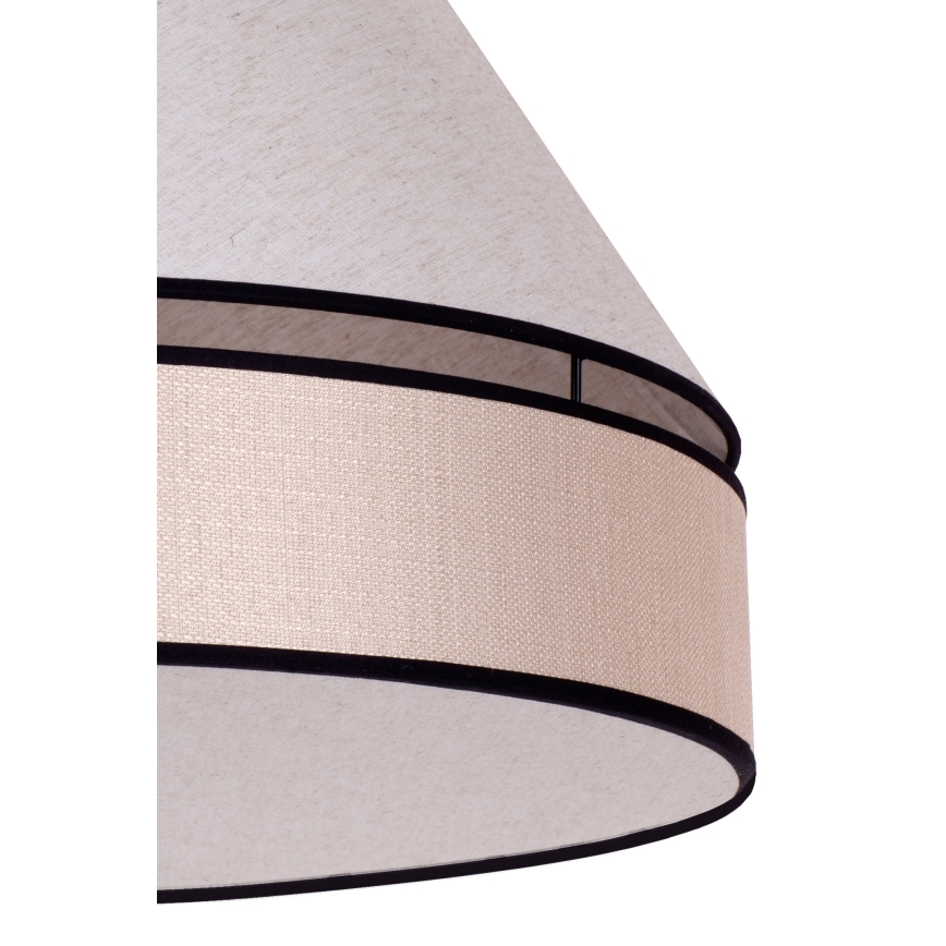 Duolla - Lámpara colgante AVIGNON 3xE27/15W/230V beige