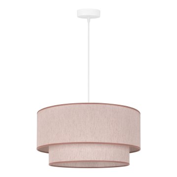 Duolla - Lámpara colgante BOHO 1xE27/40W/230V diá. 45 cm beige