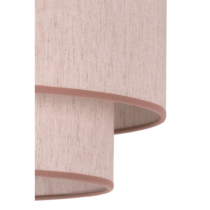 Duolla - Lámpara colgante BOHO 1xE27/40W/230V diá. 45 cm beige
