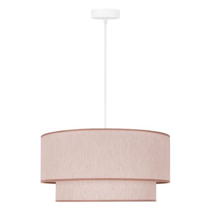 Duolla - Lámpara colgante BOHO 1xE27/40W/230V diá. 45 cm beige