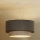Duolla - Lámpara colgante BOHO ECO RECYCLING 1xE27/15W/230V marrón/color crema