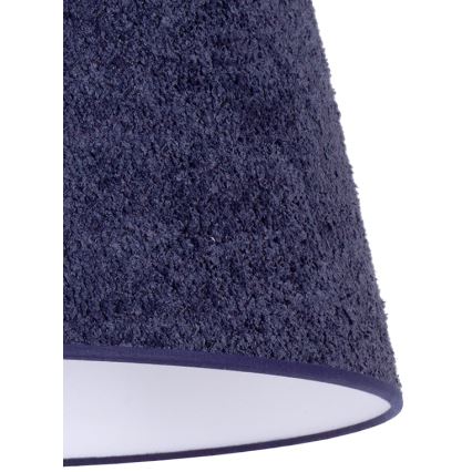 Duolla - Lámpara colgante BOUCLE 1xE27/15W/230V diá. 50 cm azul