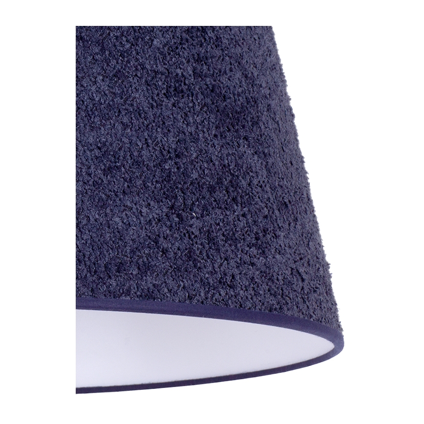 Duolla - Lámpara colgante BOUCLE 1xE27/15W/230V diá. 50 cm azul