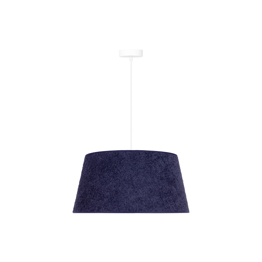 Duolla - Lámpara colgante BOUCLE 1xE27/15W/230V diá. 50 cm azul