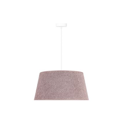 Duolla - Lámpara colgante BOUCLE 1xE27/15W/230V diá. 50 cm marrón