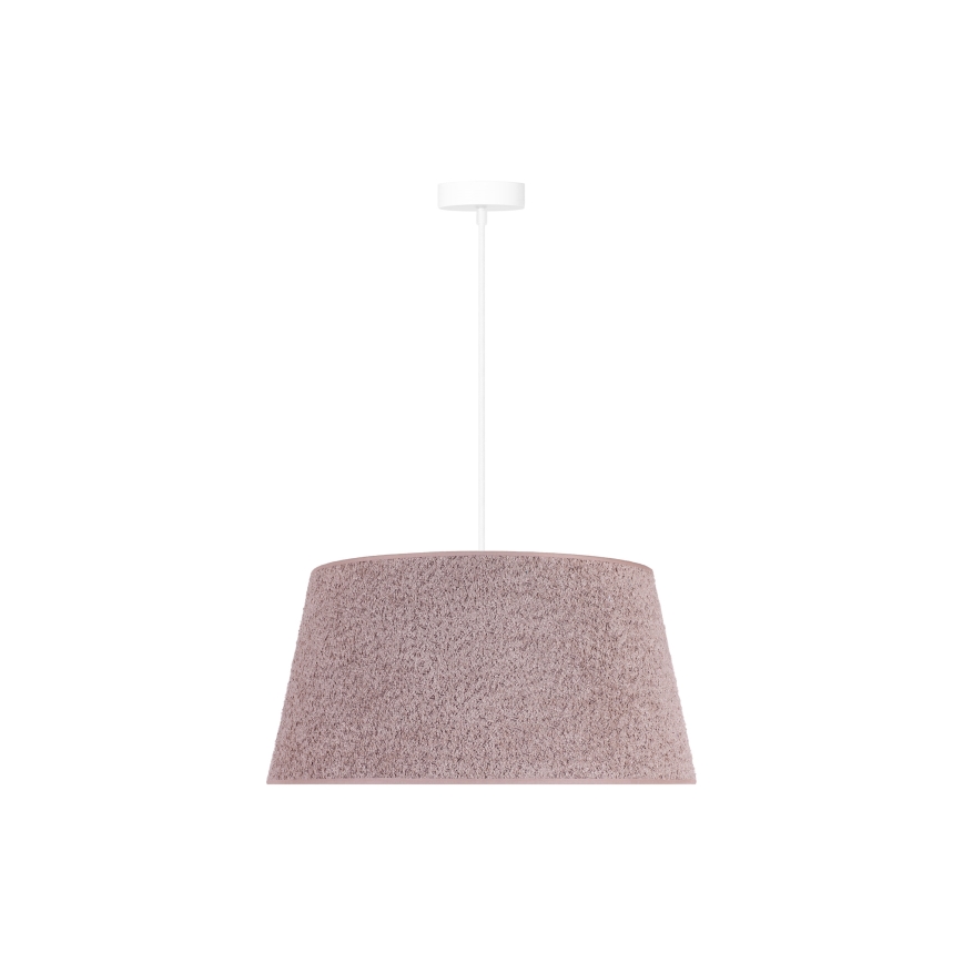Duolla - Lámpara colgante BOUCLE 1xE27/15W/230V diá. 50 cm marrón