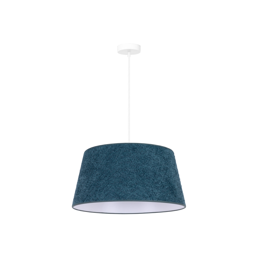 Duolla - Lámpara colgante BOUCLE 1xE27/15W/230V diá. 50 cm turquesa
